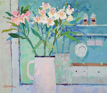 Original Still Life Paintings by Gulnara Dairova