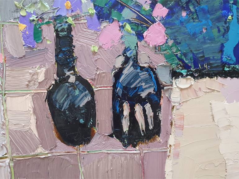 Original Impressionism Still Life Painting by Gulnara Dairova