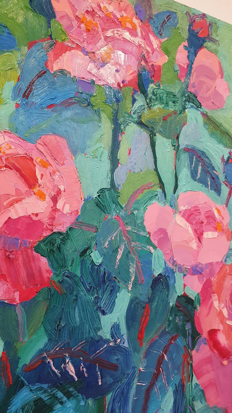 Original Impressionism Still Life Painting by Gulnara Dairova
