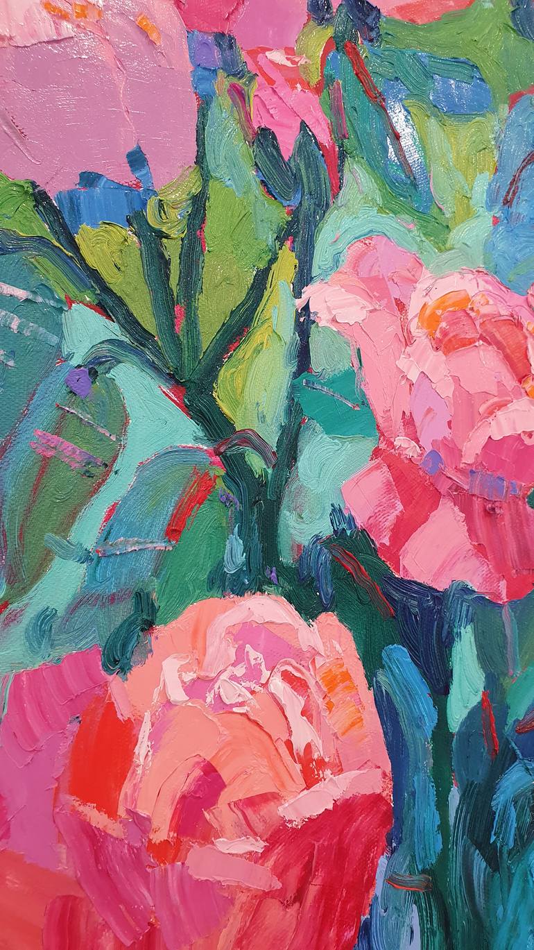Original Impressionism Still Life Painting by Gulnara Dairova