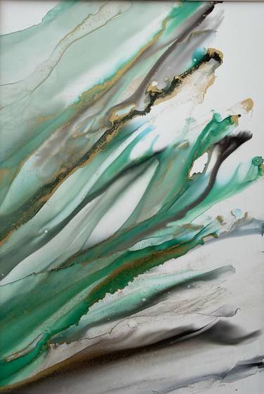 Original Fine Art Abstract Paintings by Svetlana Martin