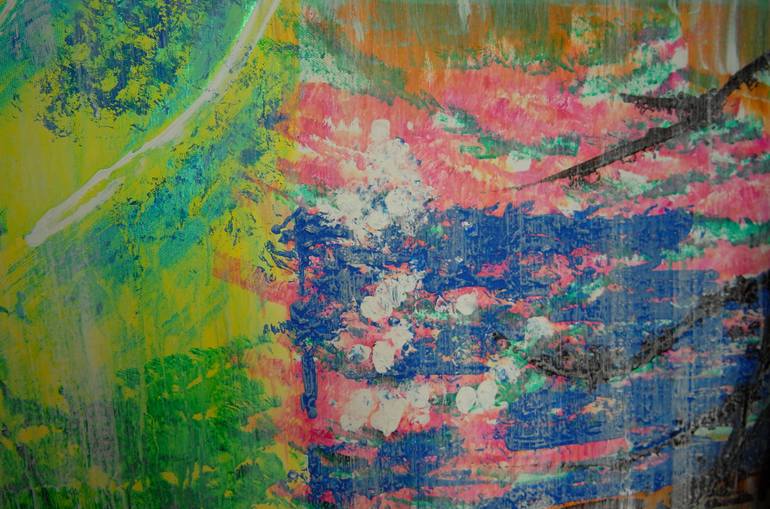 Original Abstract Painting by Yuria Mizuta