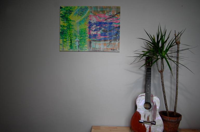 Original Abstract Painting by Yuria Mizuta