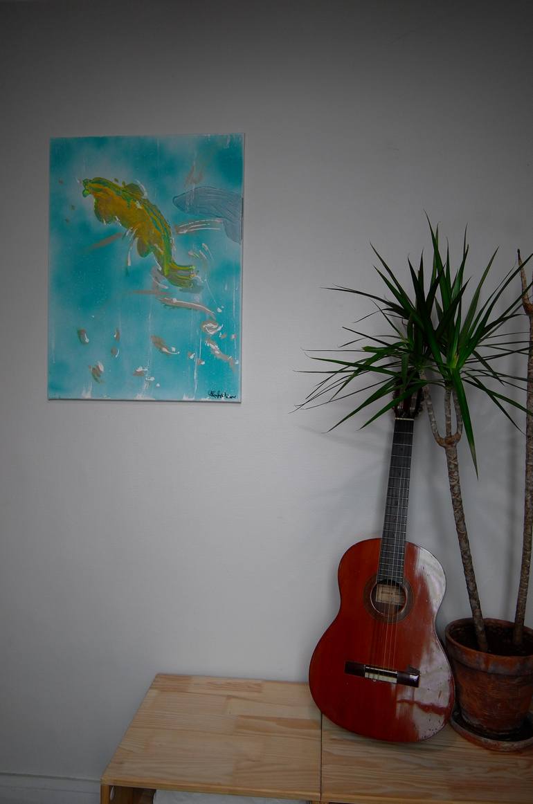 Original Abstract Painting by Yuria Mizuta