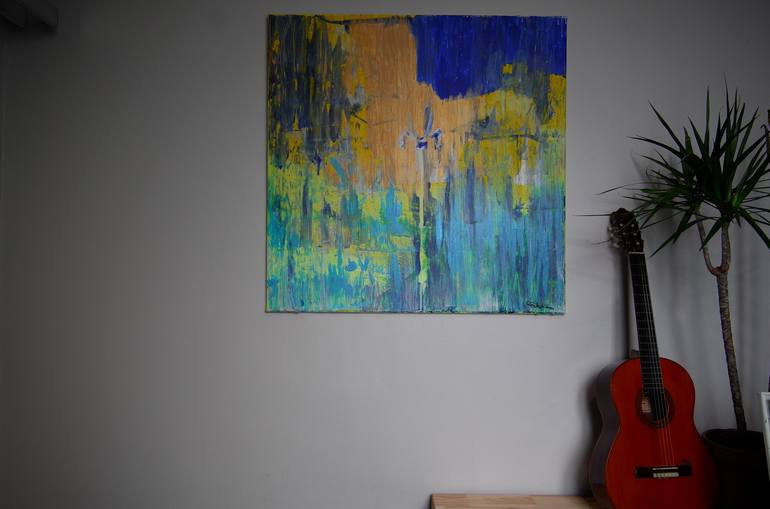 Original Abstract Painting by Yuria Mizuta