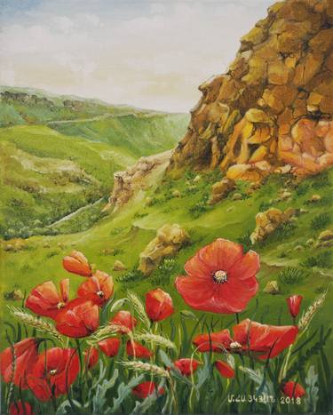 Tulips in the mountains thumb