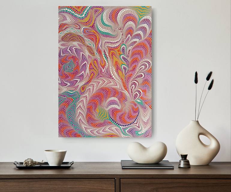 Original Abstract Painting by Oxana Lazari