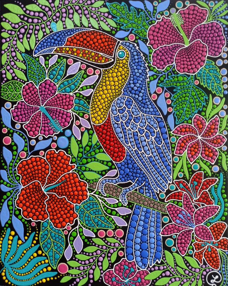 Original Contemporary Animal Paintings by Oxana Lazari
