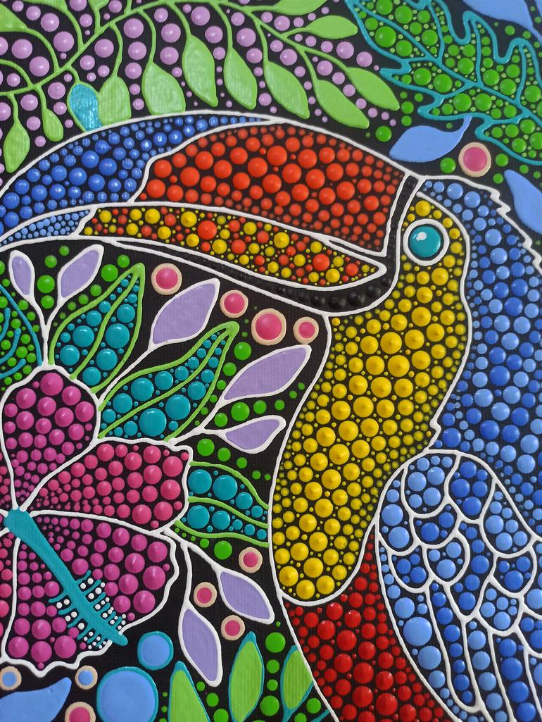 Original Contemporary Animal Painting by Oxana Lazari