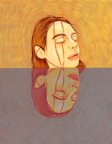 Print of Conceptual Portrait Digital by Nux Vomica