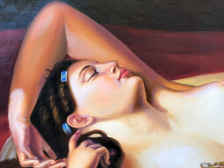 Original Other People Painting by Wei Ma