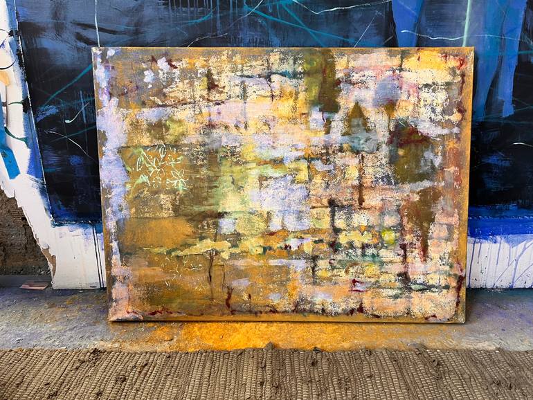 Original Abstract Expressionism Abstract Painting by Sherri Bustad