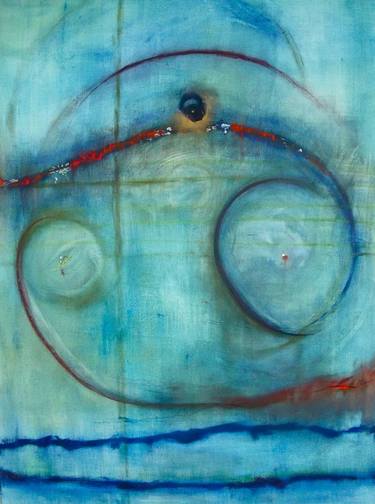 Original Abstract Expressionism Water Paintings by Sherri Bustad