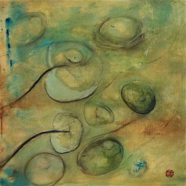 Original Abstract Water Paintings by Sherri Bustad