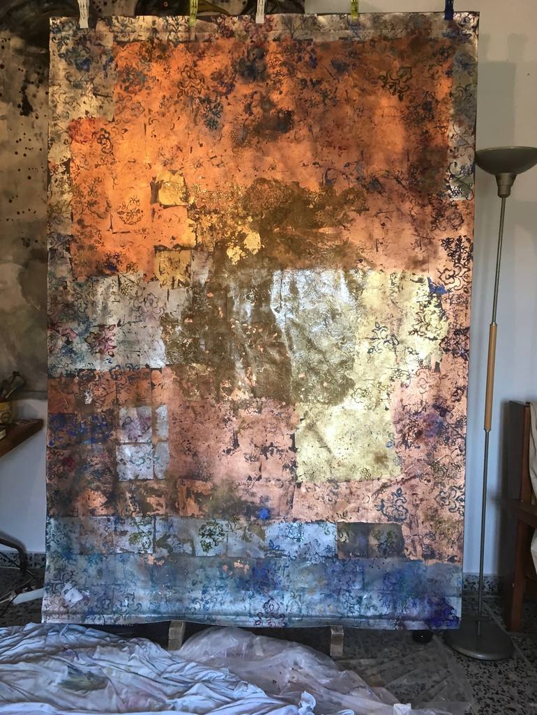Original Abstract Painting by Sherri Bustad