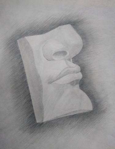 A fragment of the face thumb