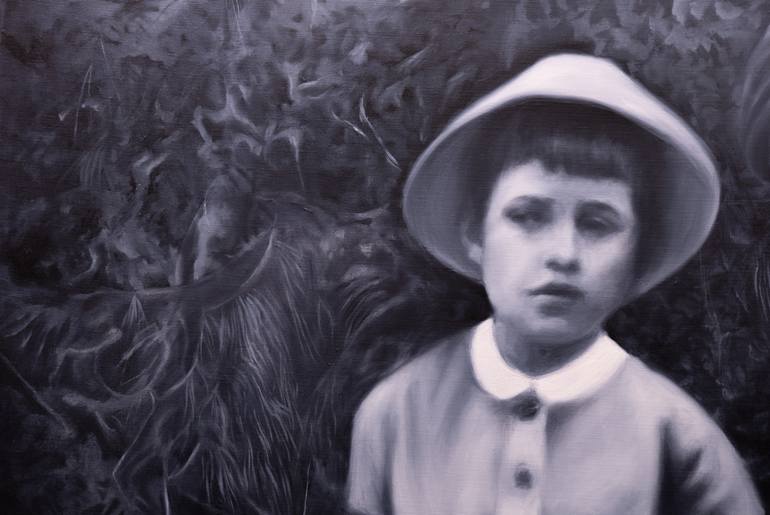 Original Figurative Family Painting by Gerda Van Damme