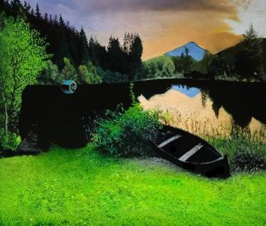 Original Realism Landscape Paintings by Augustyn Engty