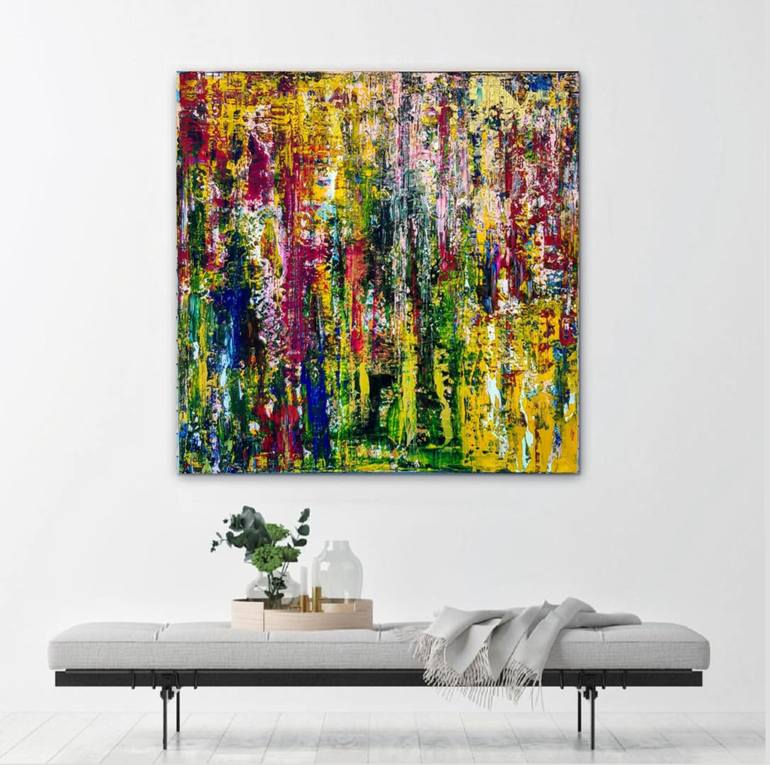 Original Modern Abstract Painting by Linda Simansky