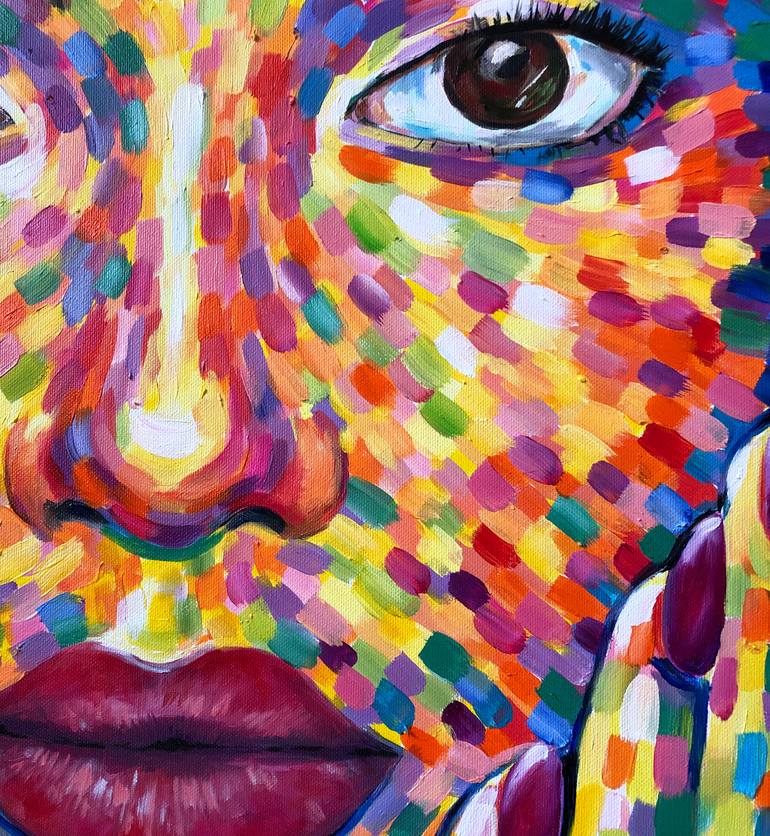 Original Portraiture People Painting by Yana Shapoval