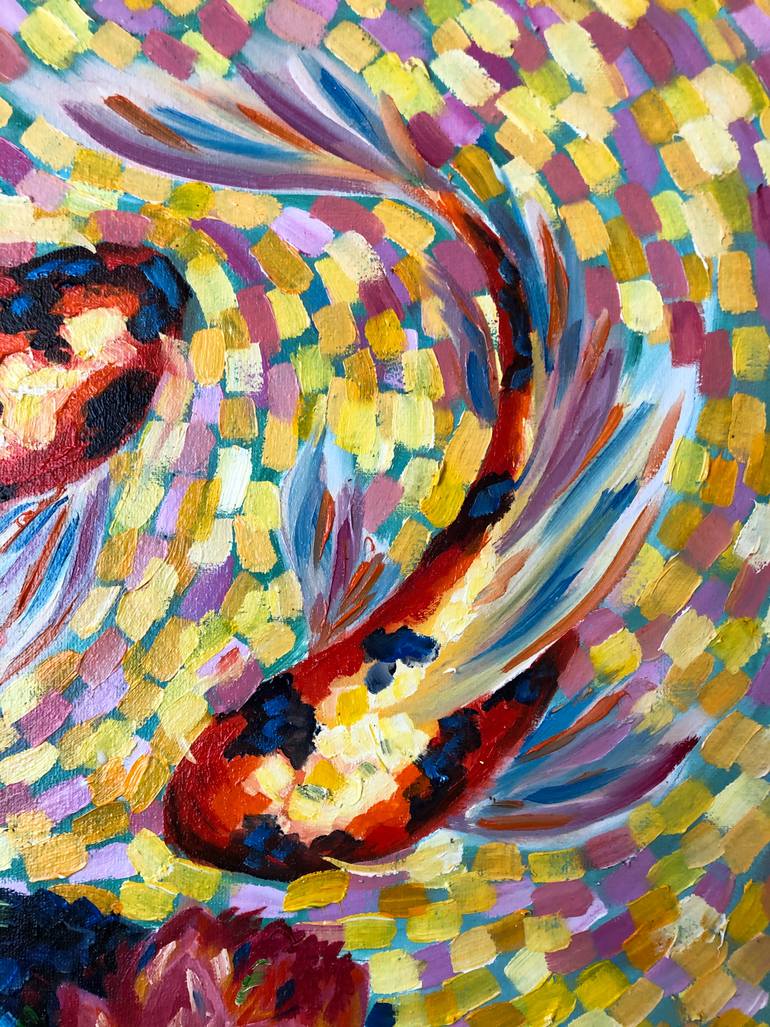 Original Expressionism People Painting by Yana Shapoval