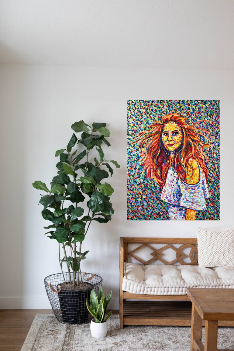 Original Figurative Women Painting by Yana Shapoval