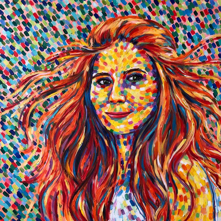 Original Figurative Women Painting by Yana Shapoval