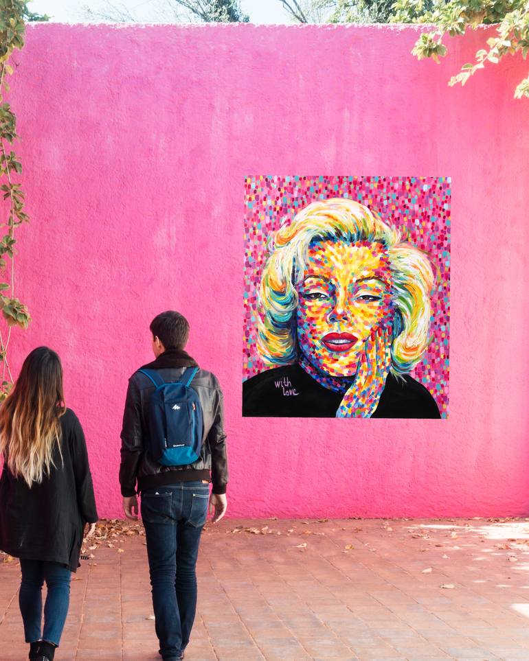 Original Expressionism Pop Culture/Celebrity Painting by Yana Shapoval
