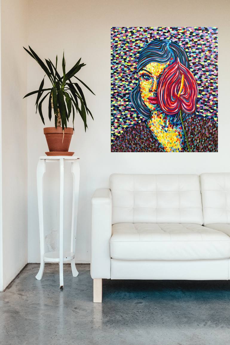 Original Expressionism Women Painting by Yana Shapoval