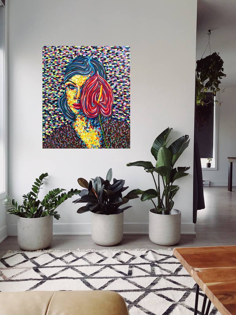 Original Expressionism Women Painting by Yana Shapoval