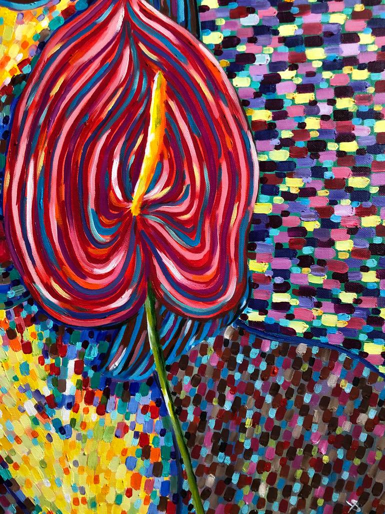Original Expressionism Women Painting by Yana Shapoval