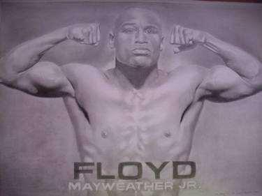 Pencil Drawing Of Floyd Mayweather Jnr. thumb