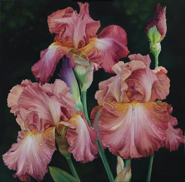 Print of Fine Art Floral Paintings by Iryna Artus