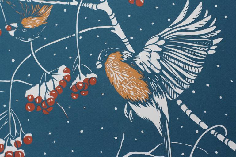 Original Illustration Animal Collage by Iryna Artus