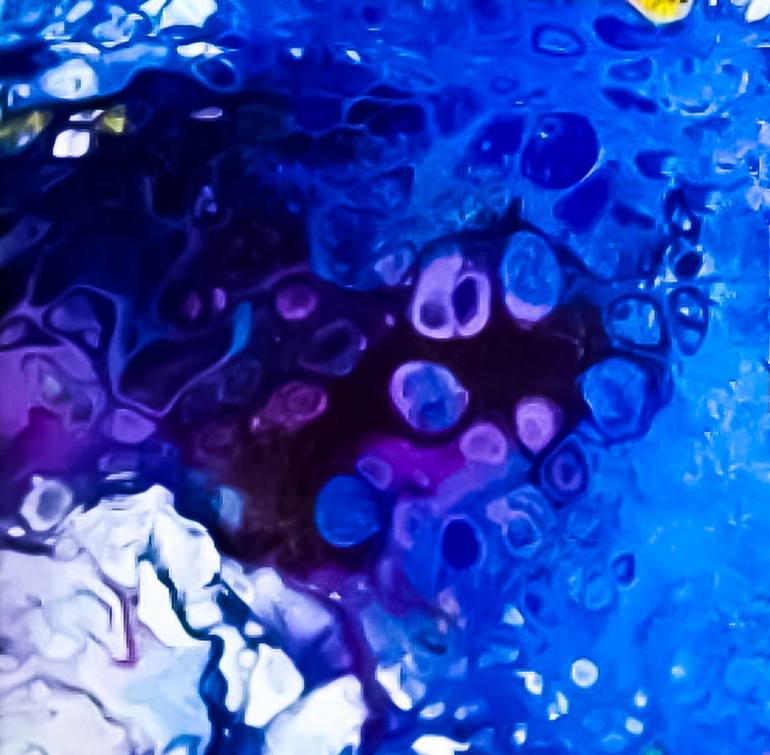 Original Abstract Expressionism Abstract Painting by Linda Tourino