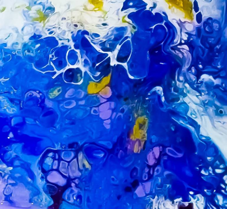 Original Abstract Expressionism Abstract Painting by Linda Tourino