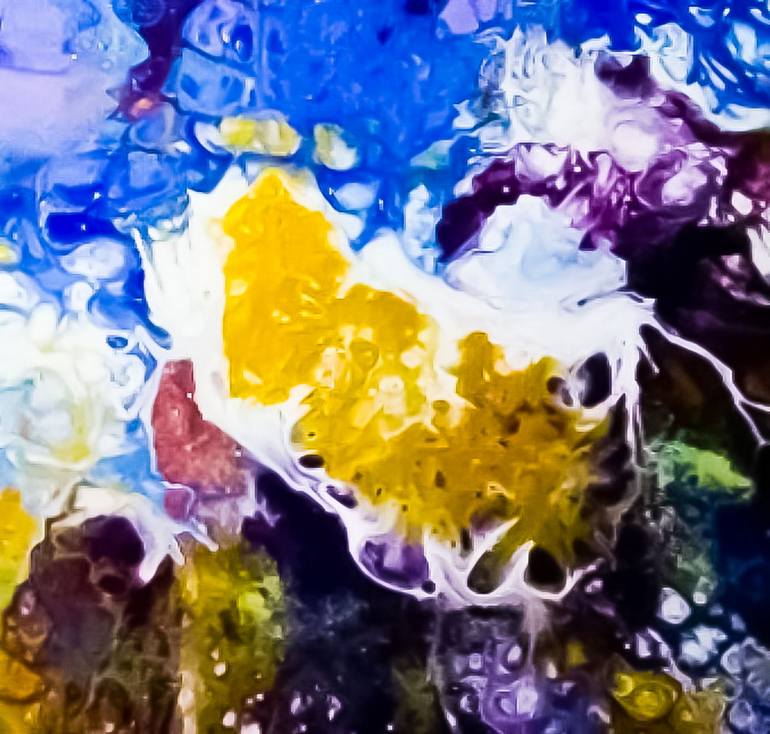 Original Abstract Expressionism Abstract Painting by Linda Tourino