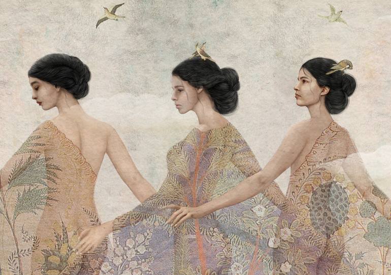 Original Symbolism Nature Digital by Sahar Khaleghi