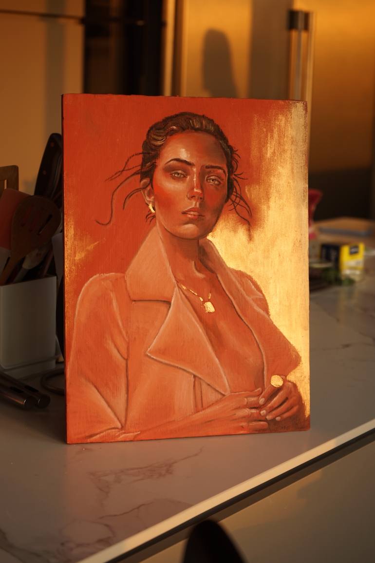 Original Art Deco People Mixed Media by Martin Albornoz