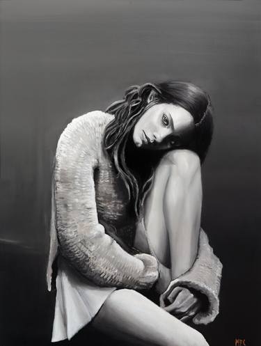 Original Figurative Women Paintings by Martin Albornoz