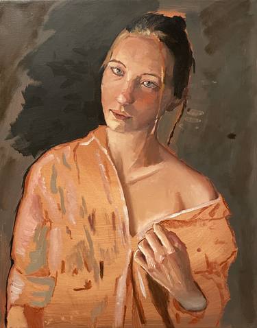 Original Figurative Women Paintings by Martin Albornoz