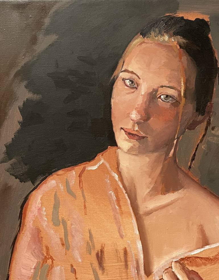 Original Women Painting by Martin Albornoz