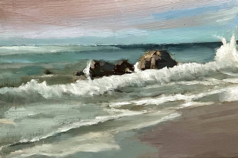 Original Contemporary Seascape Painting by Martin Albornoz