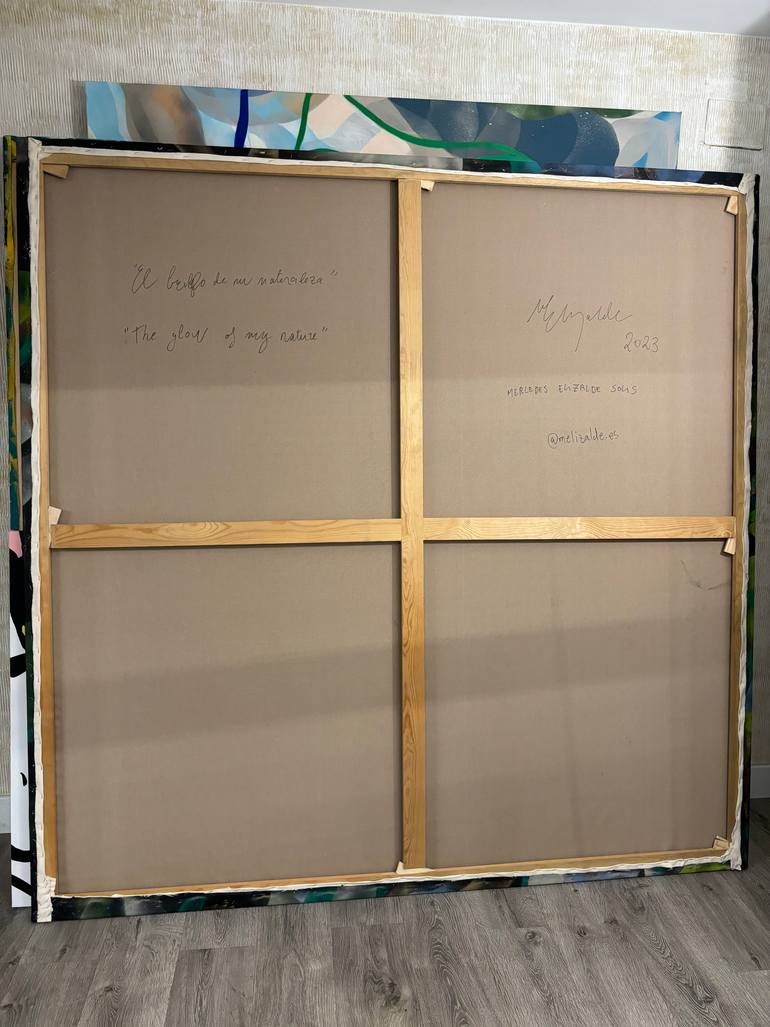 Original Contemporary Abstract Painting by Mercedes Elizalde Solis