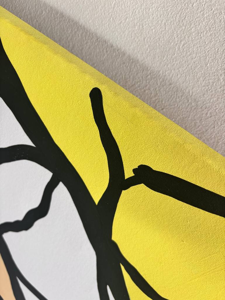 Original Abstract Painting by Mercedes Elizalde Solis