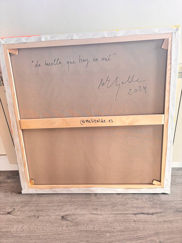 Original Abstract Painting by Mercedes Elizalde Solis