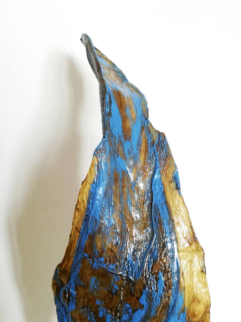Original 3d Sculpture Boat Sculpture by Daniela Quadrelli