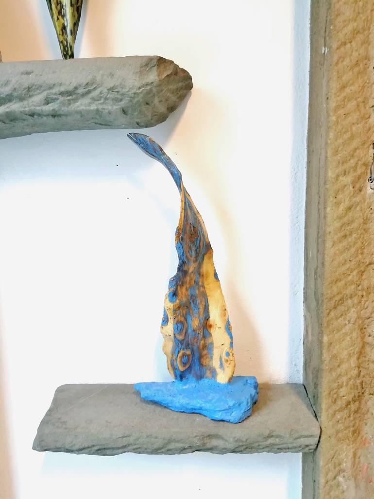 Original 3d Sculpture Boat Sculpture by Daniela Quadrelli