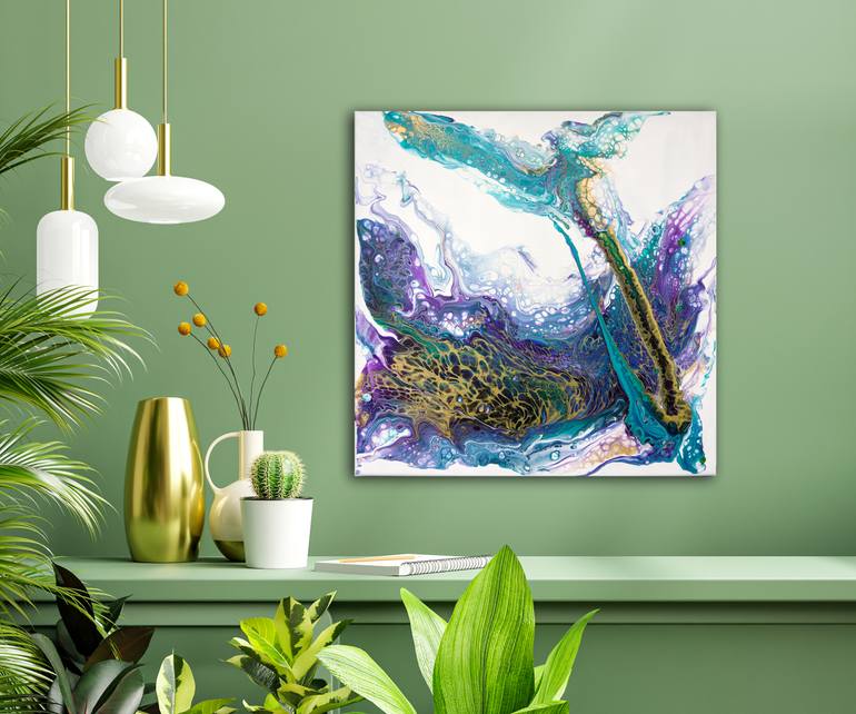 Original Modernism Abstract Painting by Svetlana Saratova