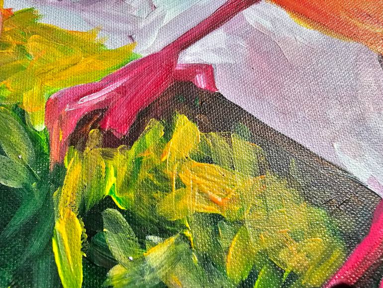 Original Figurative Animal Painting by Svetlana Saratova